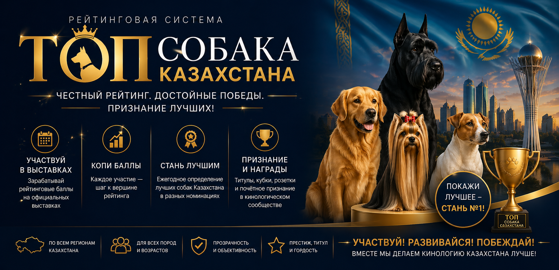 ТОП СОБАКА КАЗАХСТАНА СКК-FCI